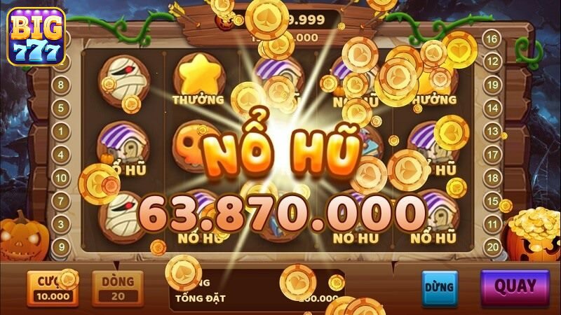 Nổ hũ BIG777 được phát triển với nhiều loại hình hấp dẫn